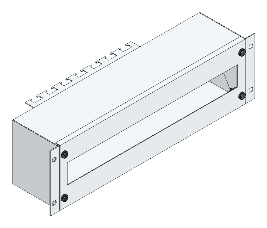 19" Powerbox 3HE mit 22TE Einbaubreite